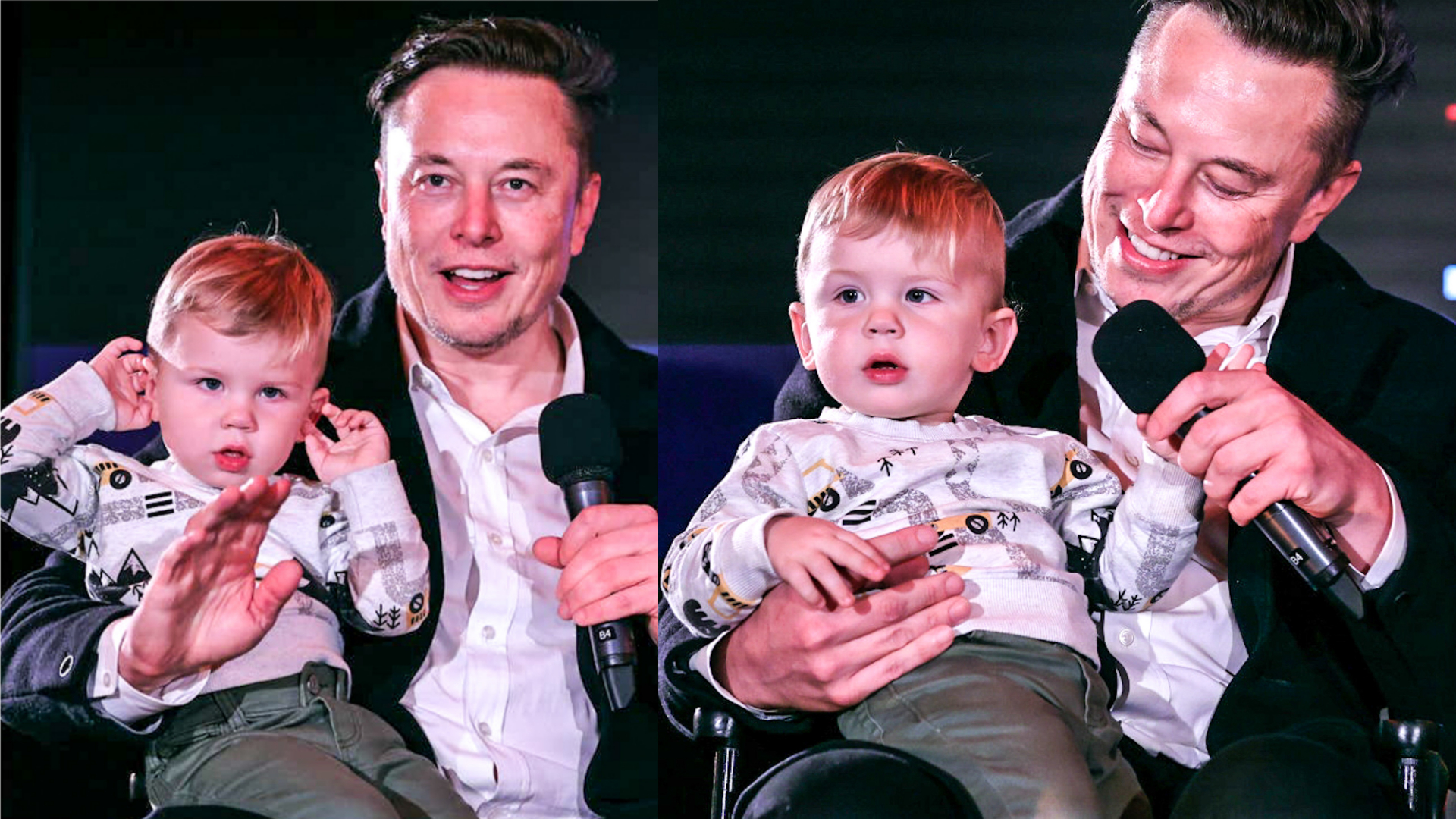 Elon Musk's Son X Has His Own Badge During Visit to Twitter's Offices in San Francisco