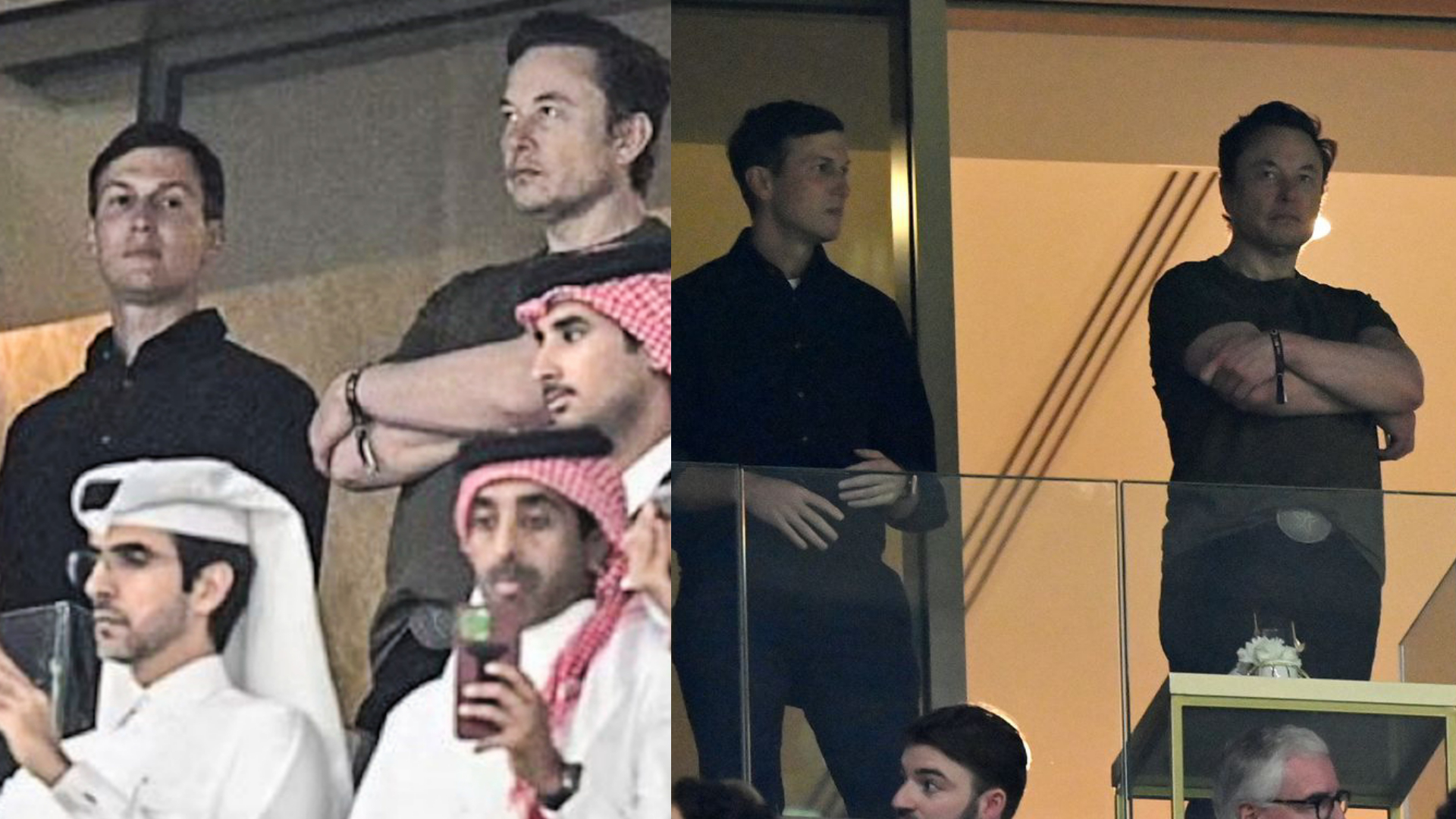 Elon Musk and Jared Kushner seen together at World Cup final in Qatar