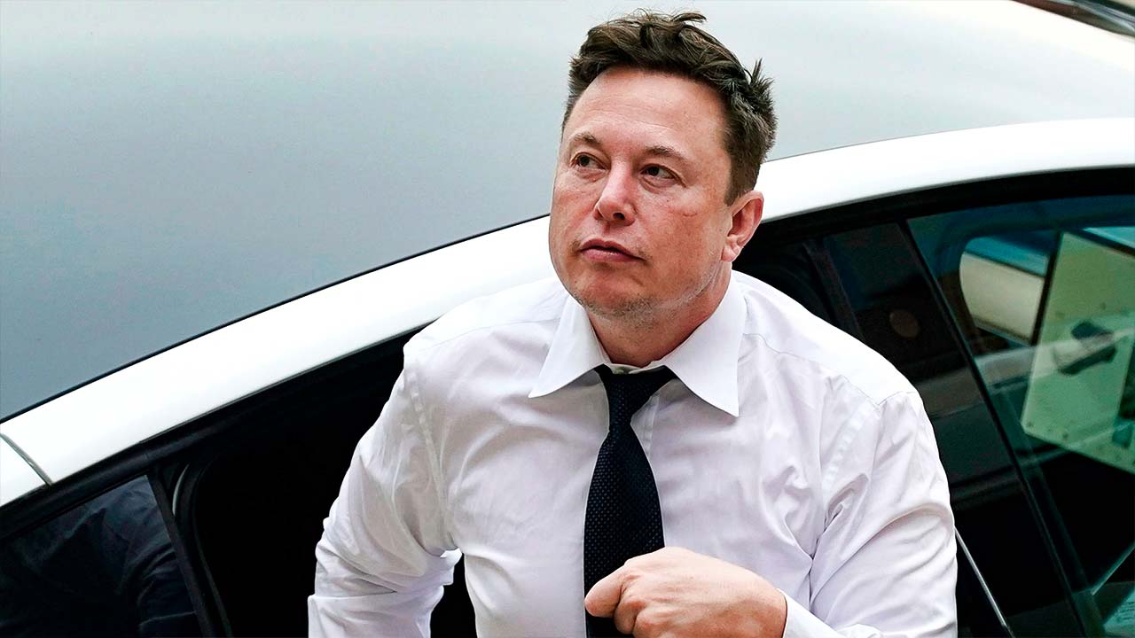 Elon Musk was challenged about his pronoun comments by a Tesla investor who has a trans child