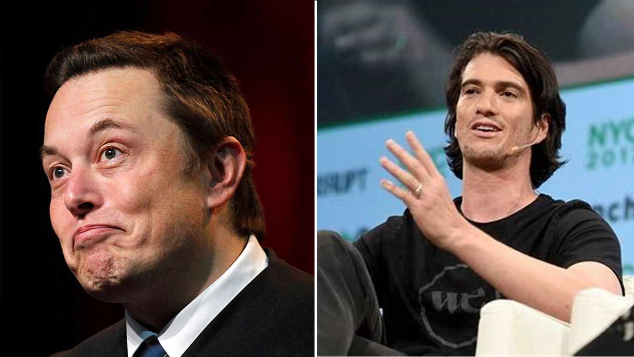 Elon Musk Suggests WeWork Founder's New Company Is Nonsense