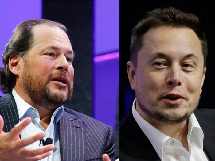 Marc Benioff says every CEO in Silicon Valley has asked themselves if they 'need to unleash their own Elon