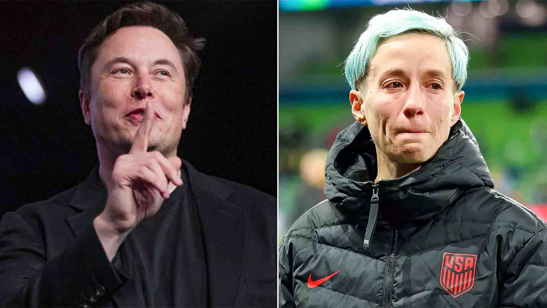 Elon Musk Congratulates Megan Rapinoe On Leaving America